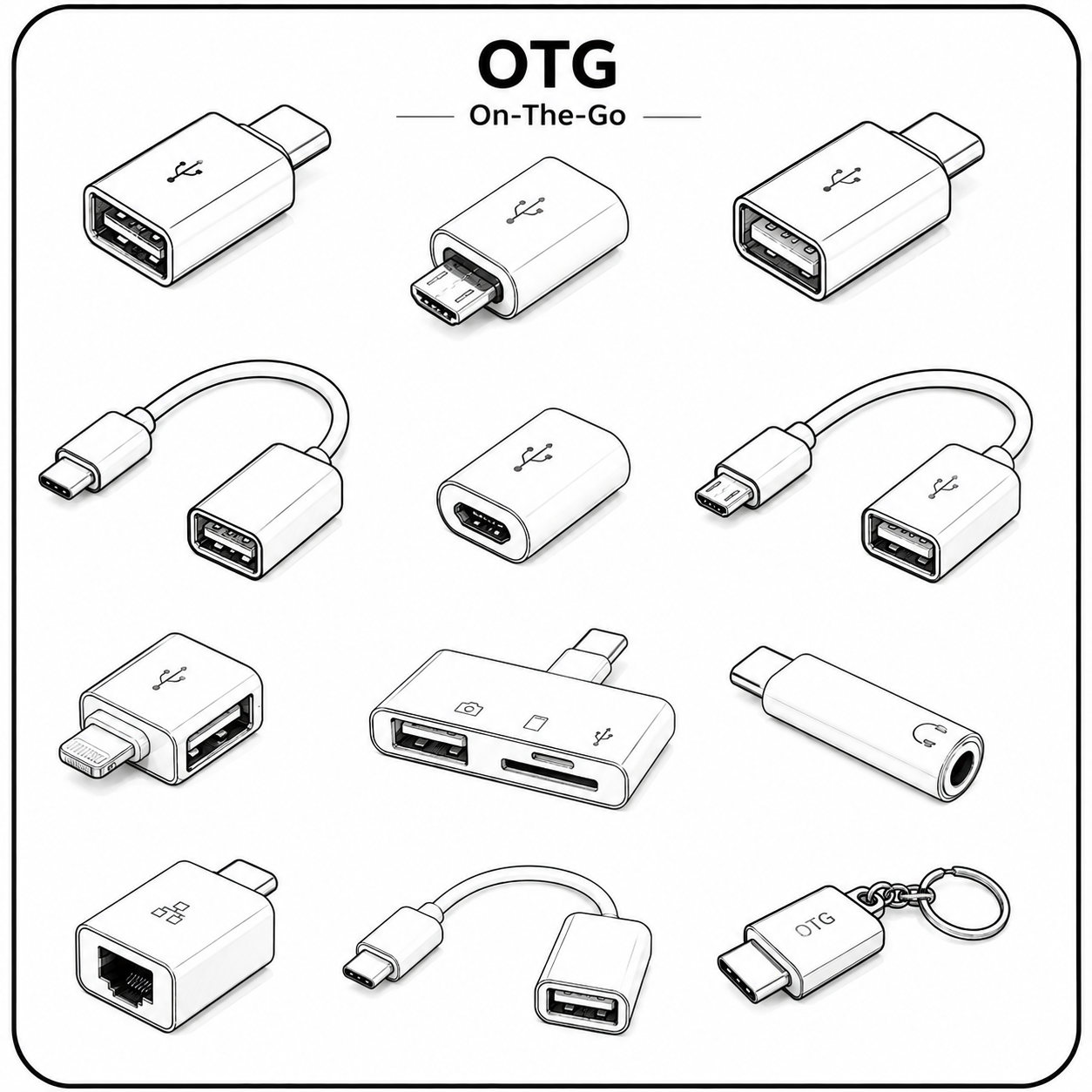تبدیلهایOTGو هندزفری